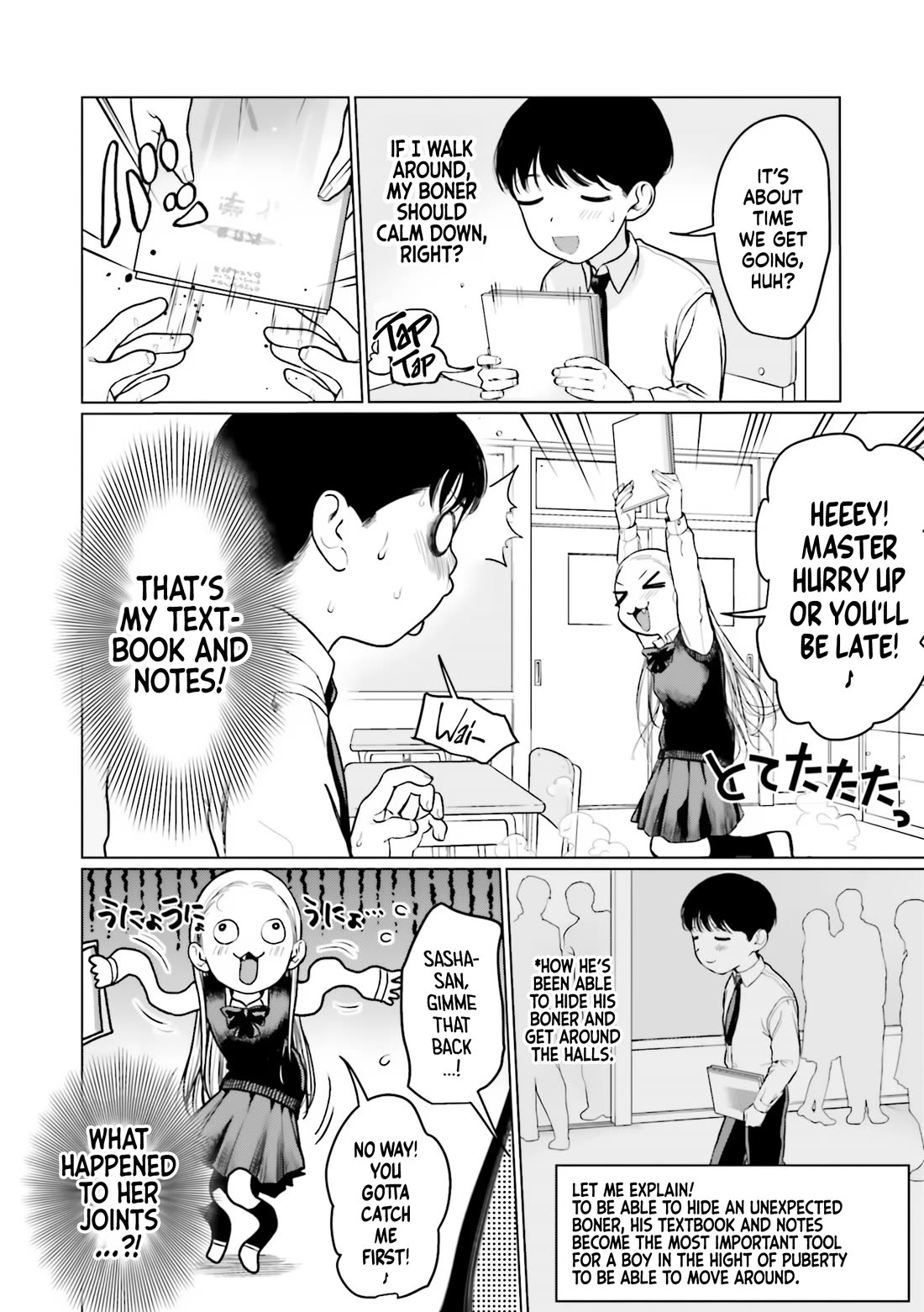 JC Sasha and Her Otaku Classmate Chapter 34 page 8 - Chapter 34: An Overly Energetic Day