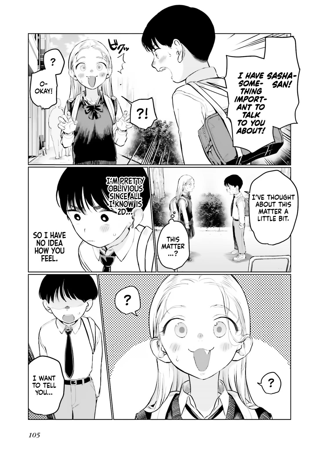 JC Sasha and Her Otaku Classmate Chapter 36 page 11 - Chapter 36: Realizing How He Feels.