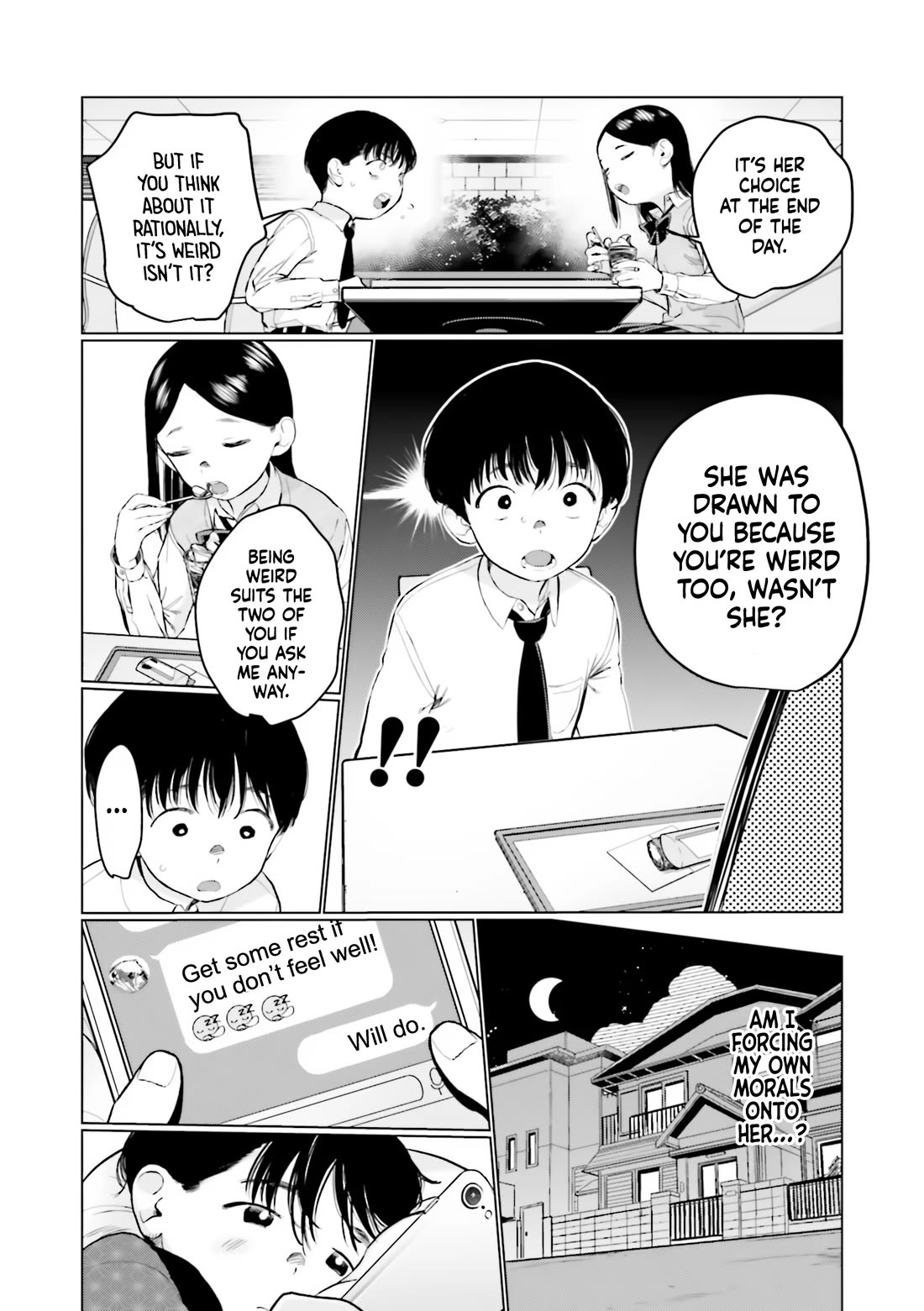 JC Sasha and Her Otaku Classmate Chapter 36 page 8 - Chapter 36: Realizing How He Feels.