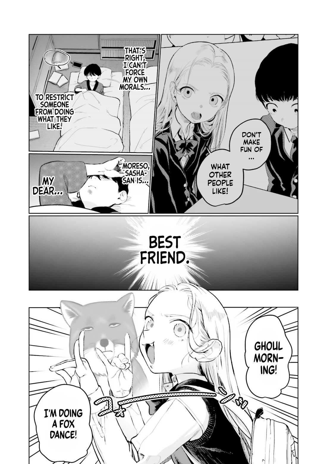 JC Sasha and Her Otaku Classmate Chapter 36 page 9 - Chapter 36: Realizing How He Feels.