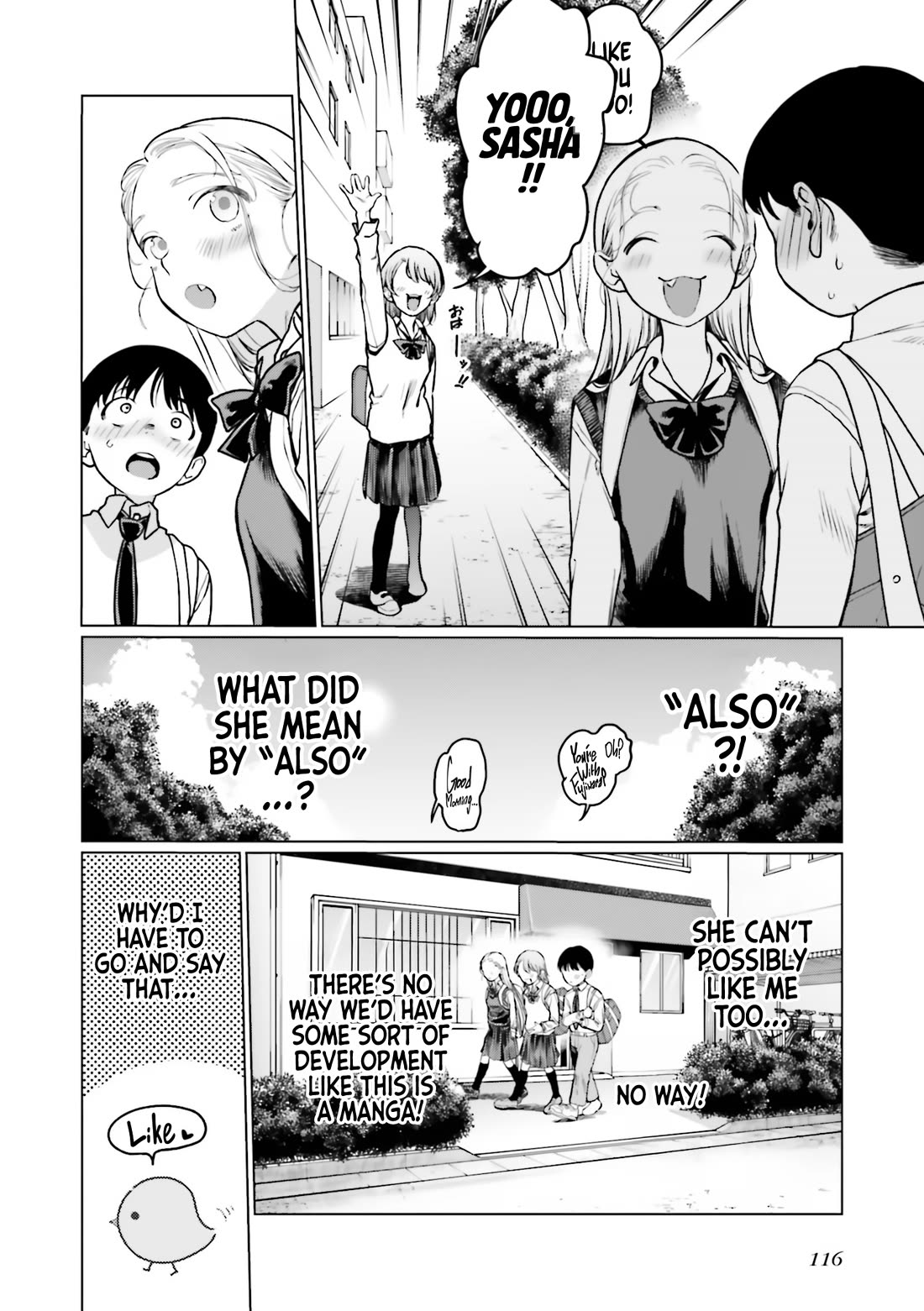 JC Sasha and Her Otaku Classmate Chapter 37 page 6 - Chapter 37: Marking.