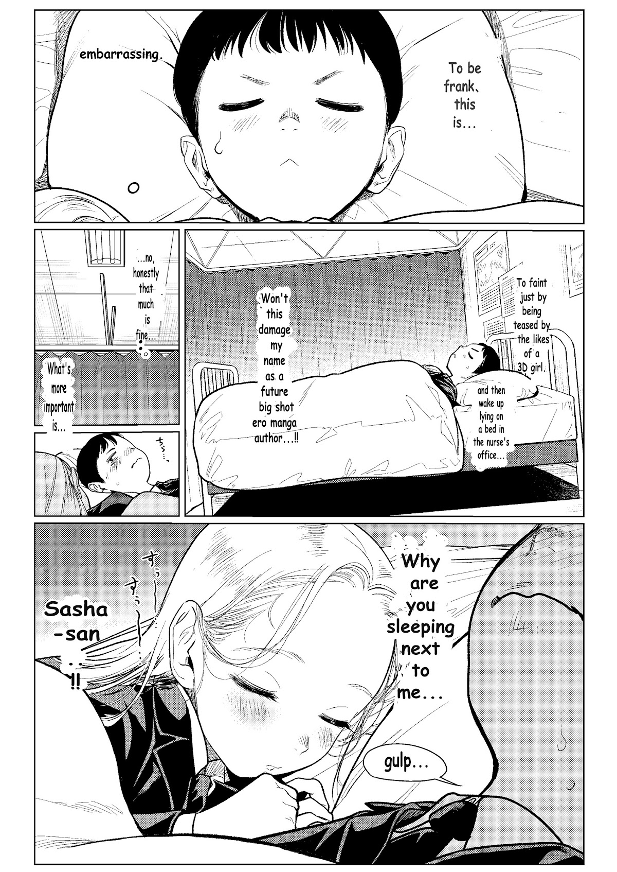 JC Sasha and Her Otaku Classmate Chapter 4 page 1 - Chapter 4
