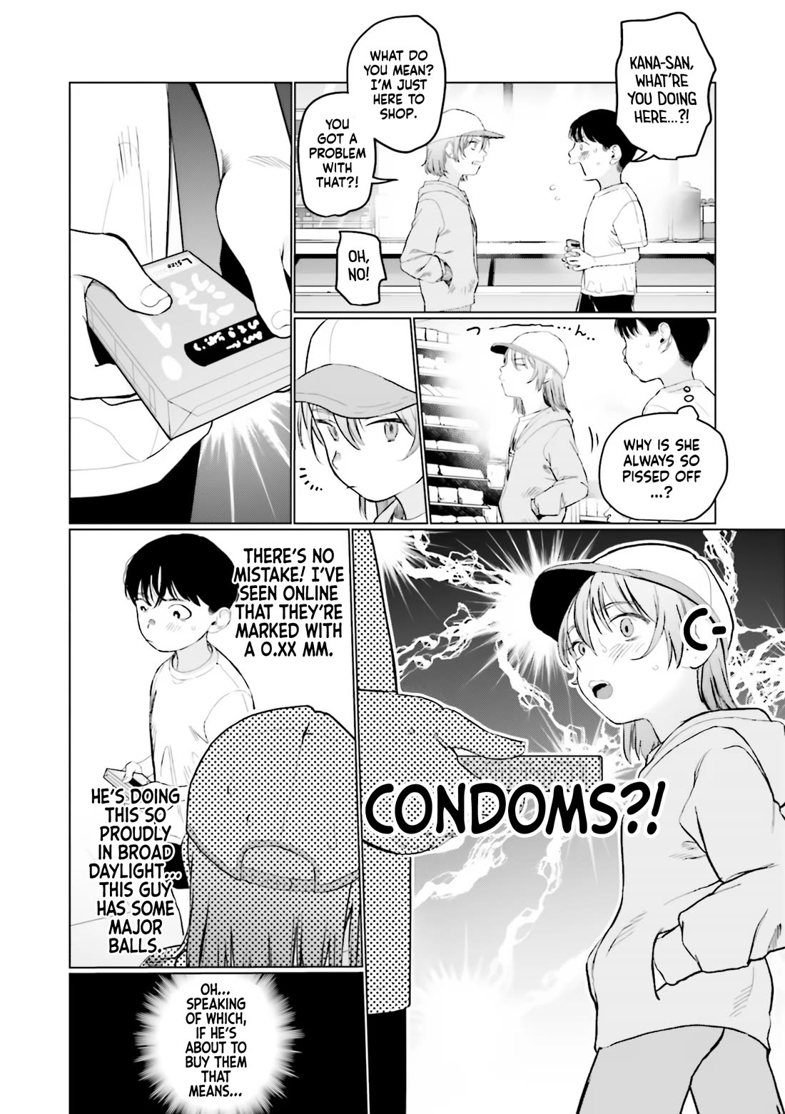 JC Sasha and Her Otaku Classmate Chapter 40 page 2 - Chapter 40: Condoms.