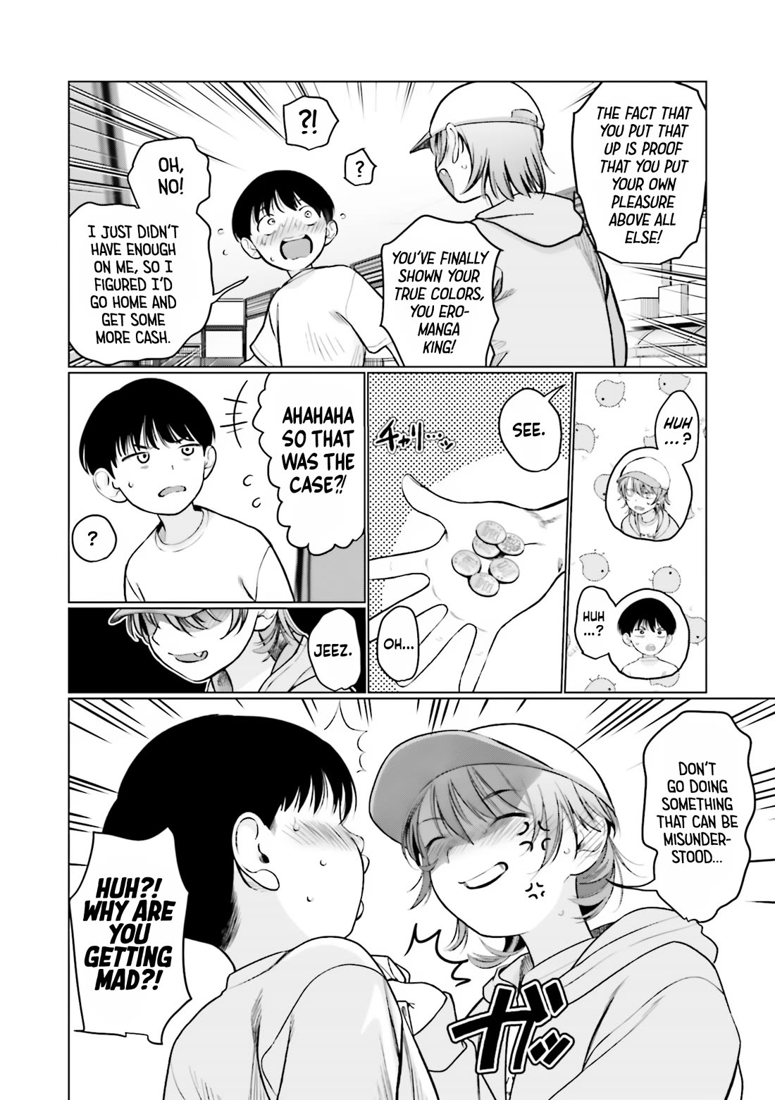 JC Sasha and Her Otaku Classmate Chapter 40 page 4 - Chapter 40: Condoms.
