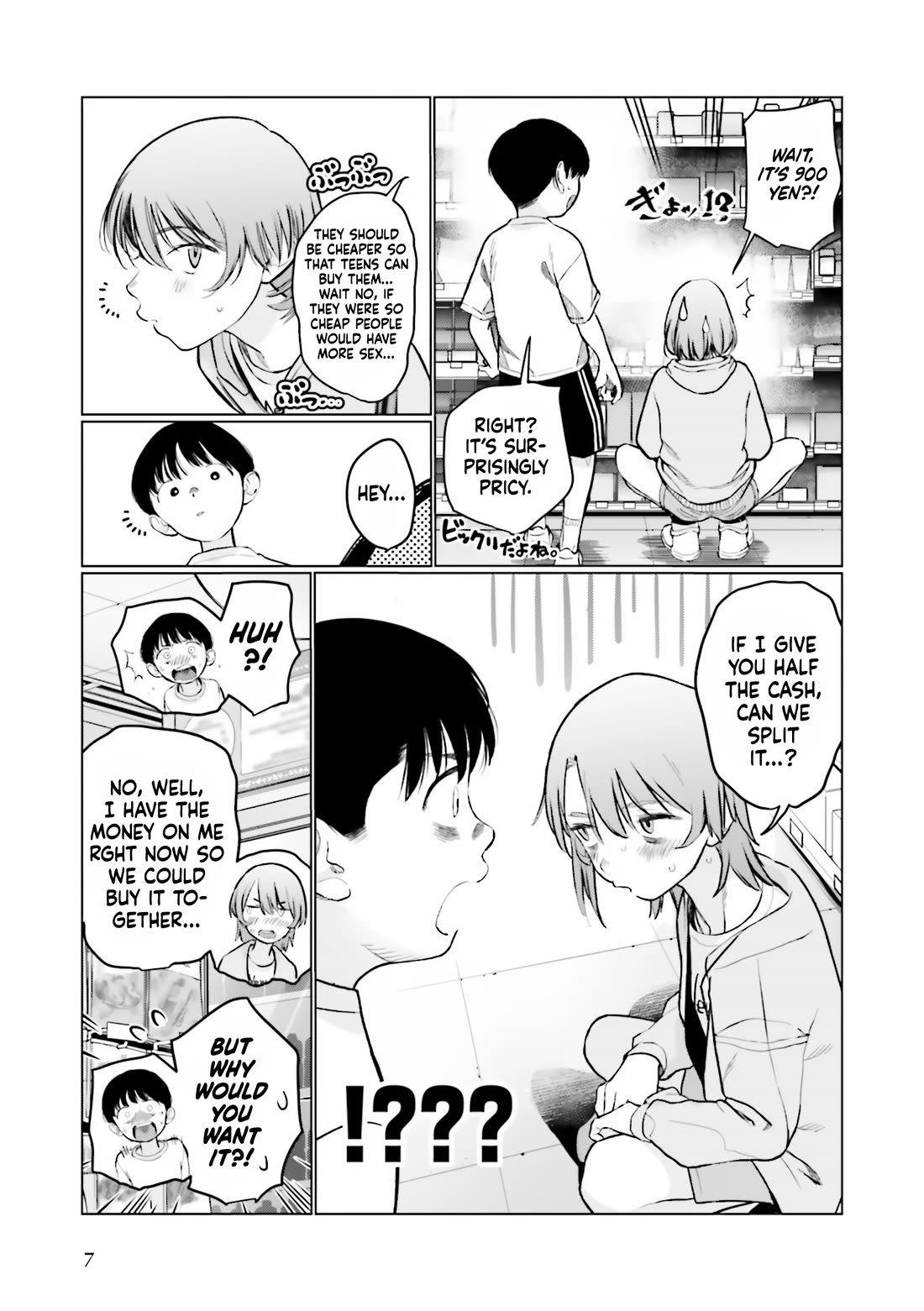 JC Sasha and Her Otaku Classmate Chapter 40 page 5 - Chapter 40: Condoms.