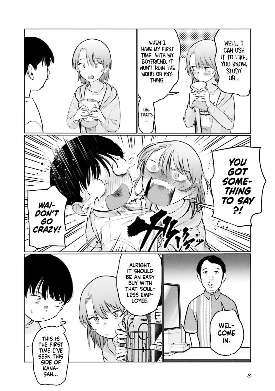 JC Sasha and Her Otaku Classmate Chapter 40 page 6 - Chapter 40: Condoms.