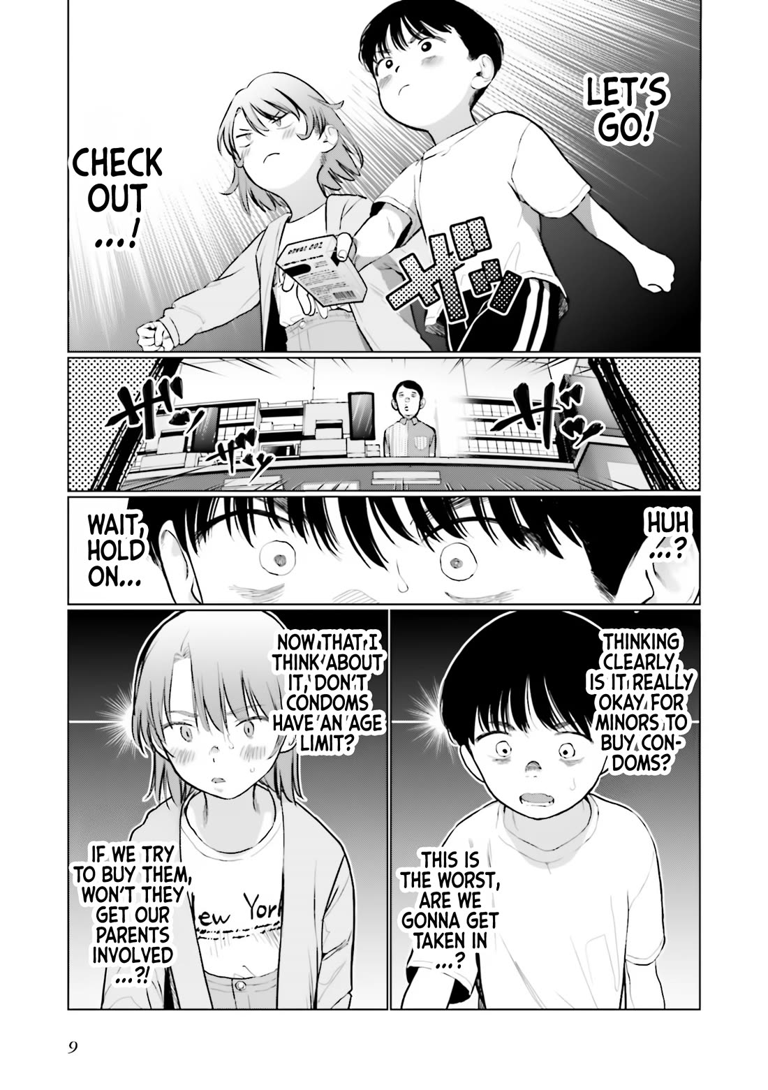 JC Sasha and Her Otaku Classmate Chapter 40 page 7 - Chapter 40: Condoms.