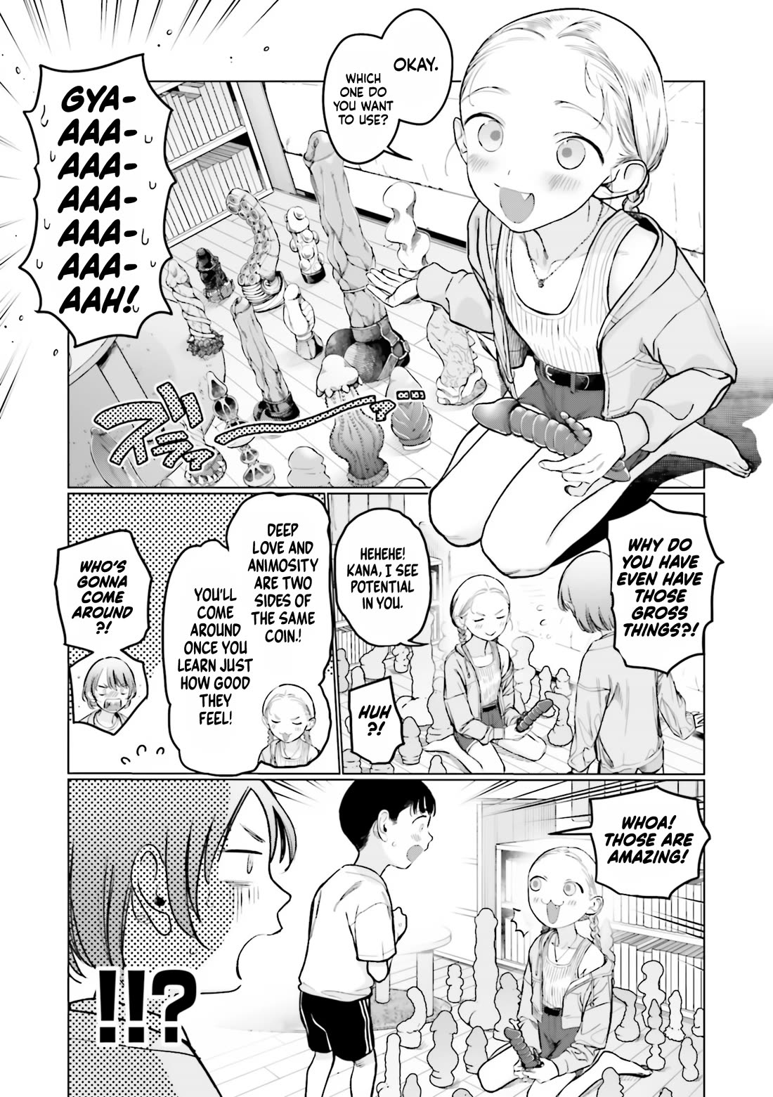 JC Sasha and Her Otaku Classmate Chapter 41 page 2 - Chapter 41: You Won't Learn How To Put a Condom on in School.