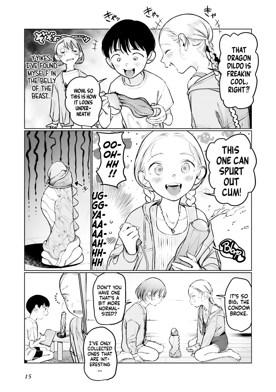 JC Sasha and Her Otaku Classmate Chapter 41 page 3 - Chapter 41: You Won't Learn How To Put a Condom on in School.