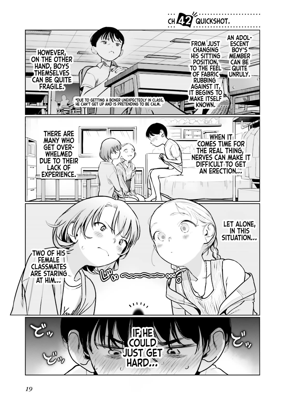 JC Sasha and Her Otaku Classmate Chapter 42 page 1 - Chapter 42: Quickshot.