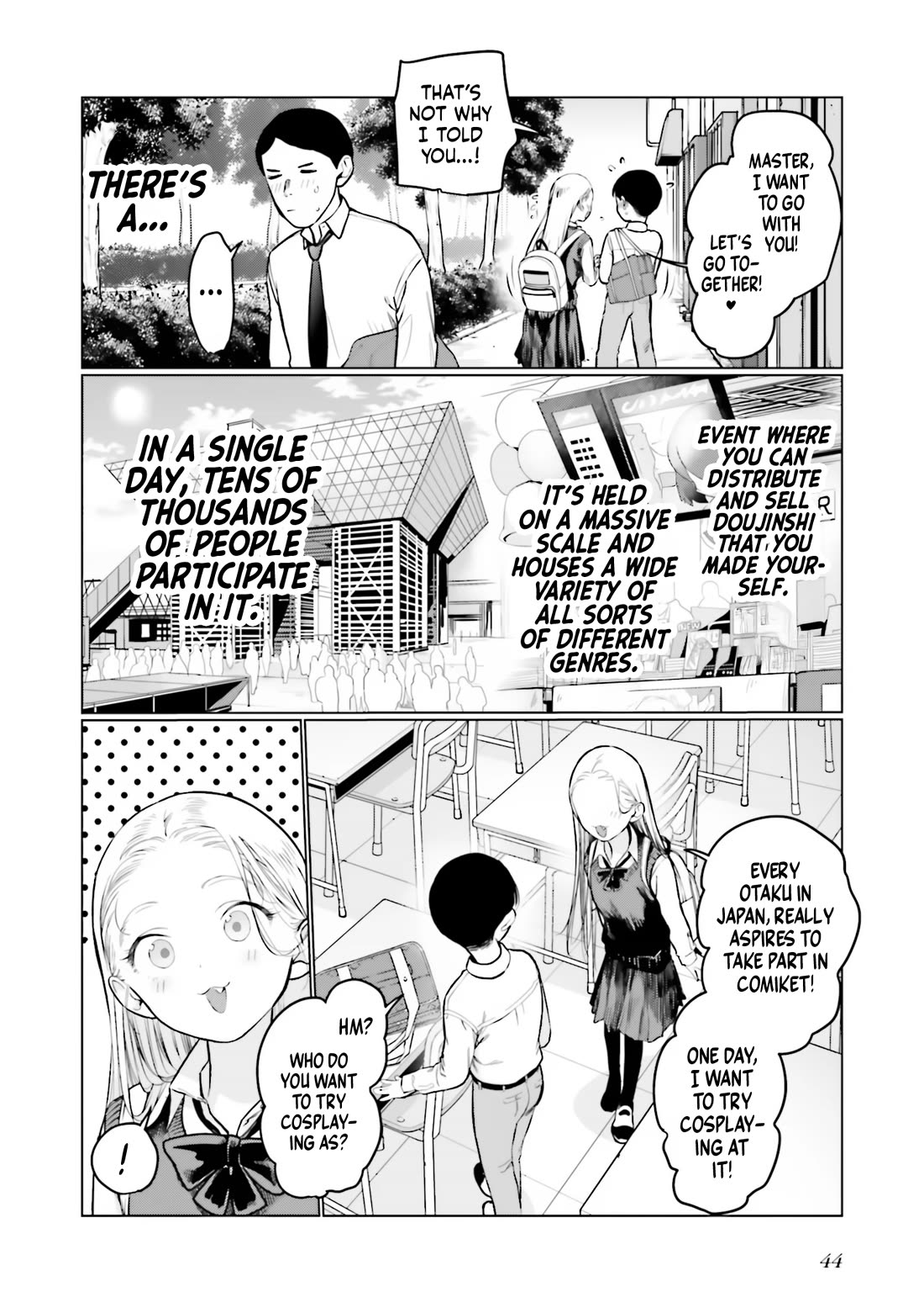 JC Sasha and Her Otaku Classmate Chapter 45 page 2 - Chapter 45: Let's Go Together!