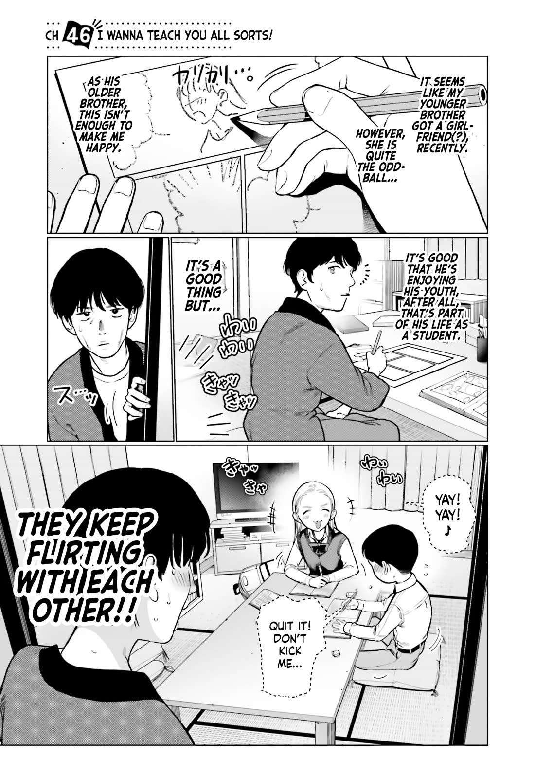 JC Sasha and Her Otaku Classmate Chapter 46 page 1 - Chapter 46: I Wanna Teach You All Sorts!