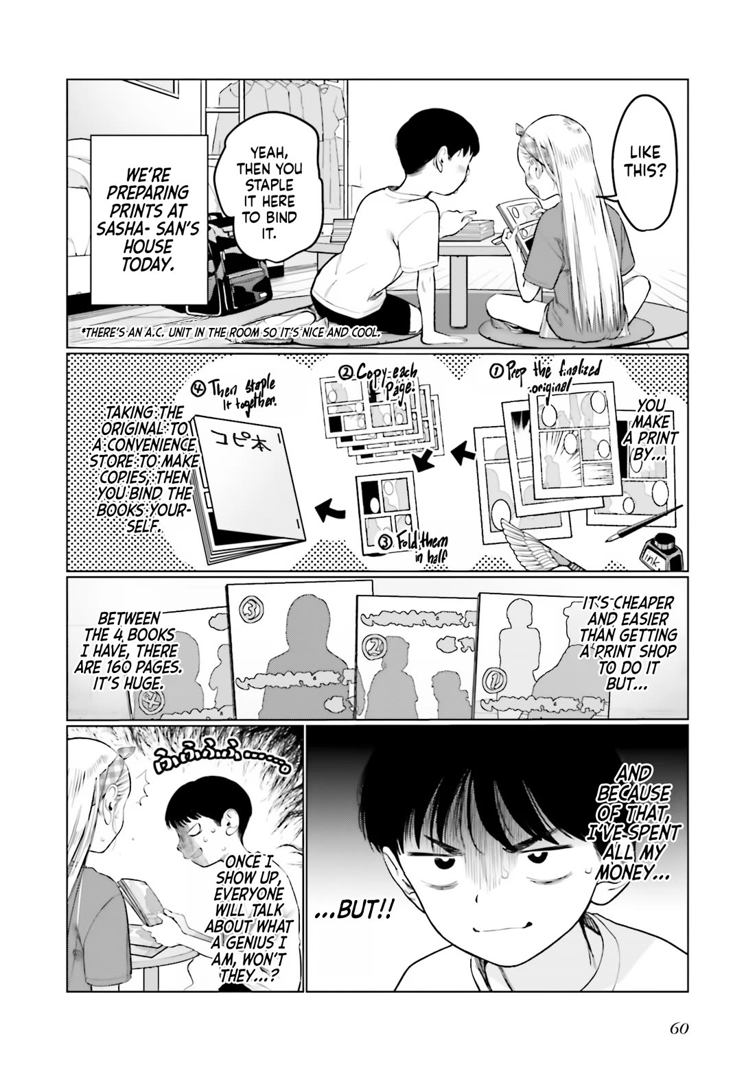 JC Sasha and Her Otaku Classmate Chapter 47 page 2 - Chapter 47: Prints.