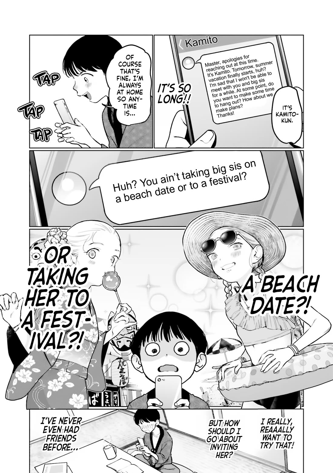 JC Sasha and Her Otaku Classmate Chapter 48 page 3 - Chapter 48: Things Didn't Go As Planned Before Summer.