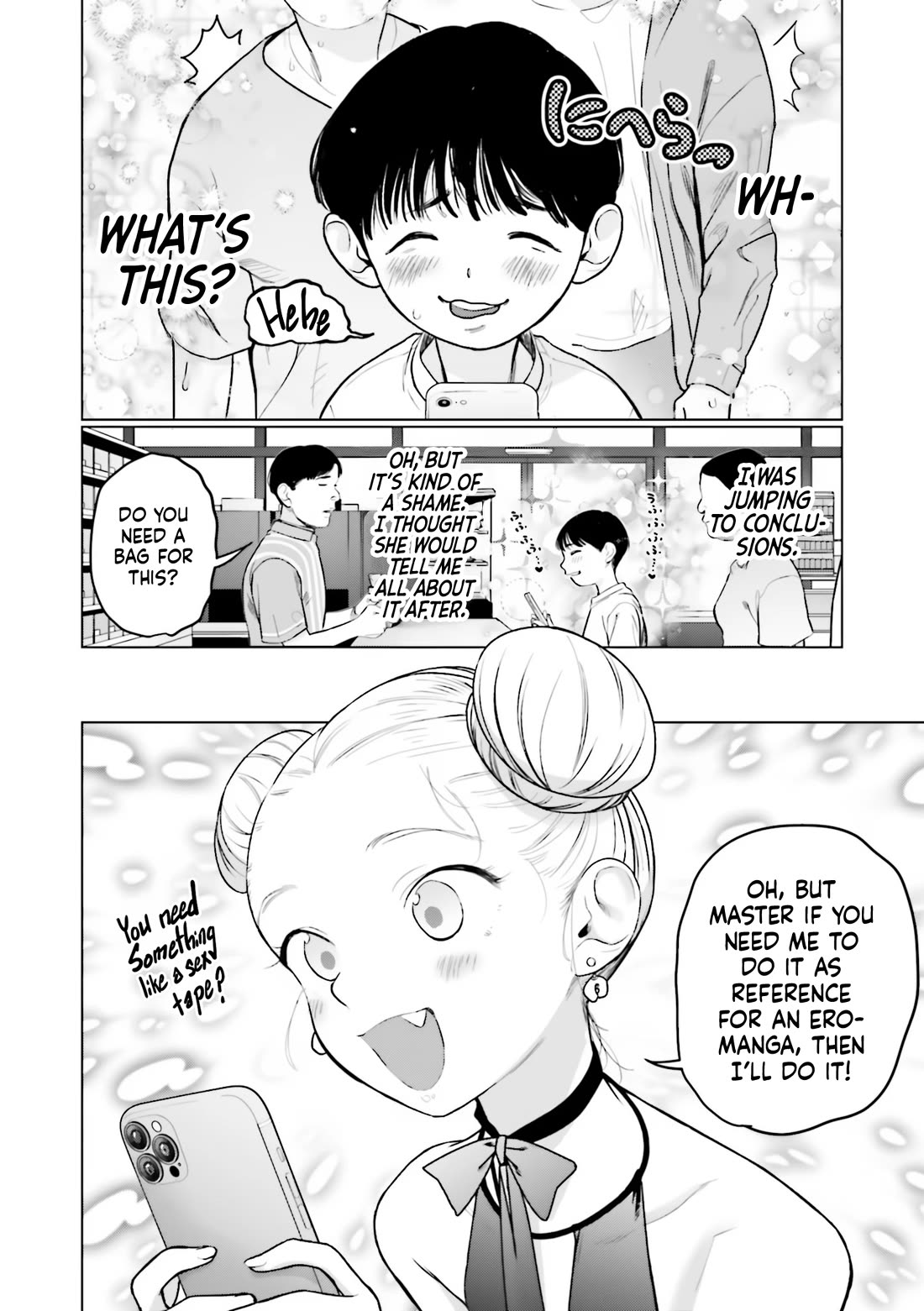 JC Sasha and Her Otaku Classmate Chapter 49 page 4 - Chapter 49: Getting Hit On.