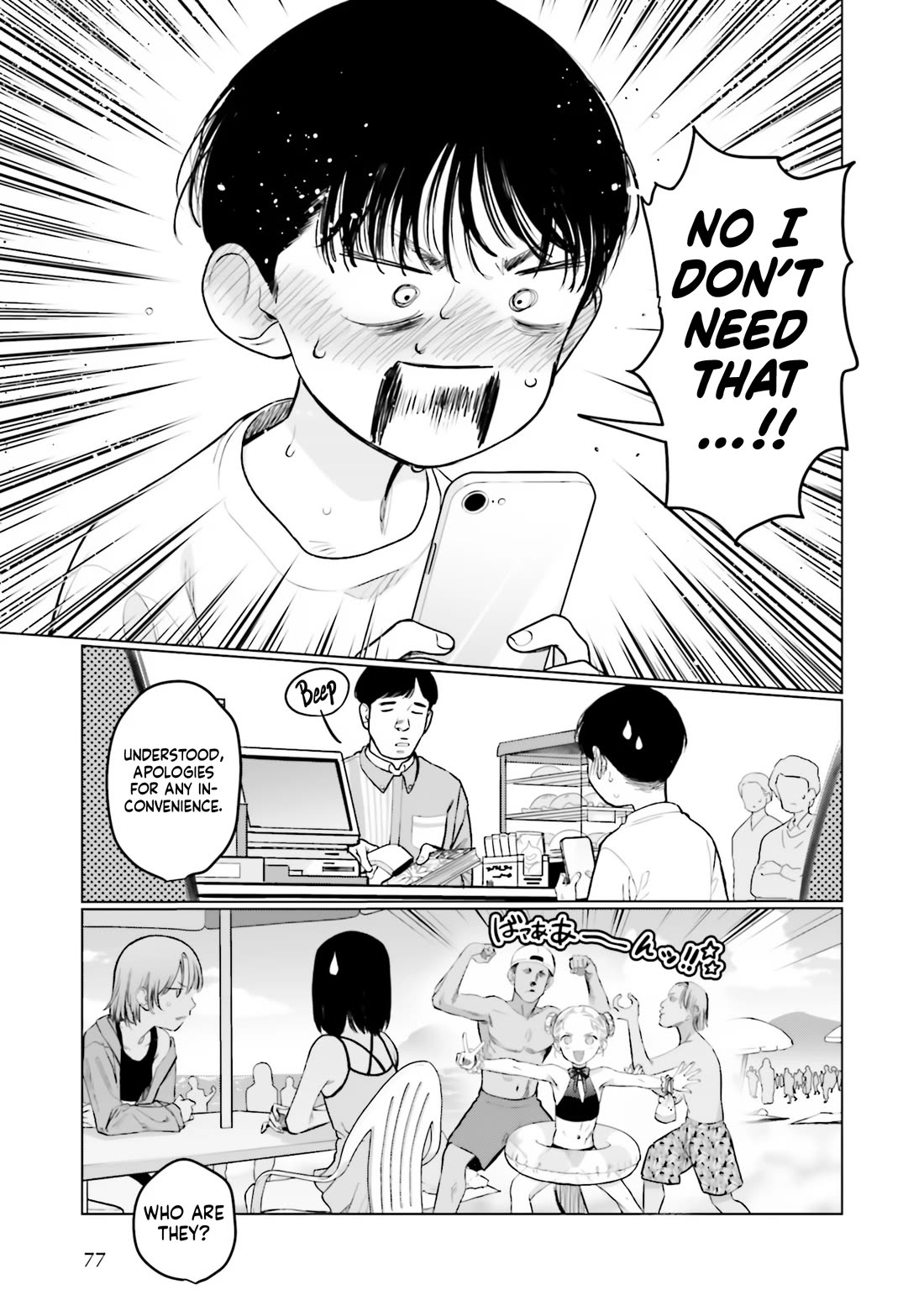 JC Sasha and Her Otaku Classmate Chapter 49 page 5 - Chapter 49: Getting Hit On.