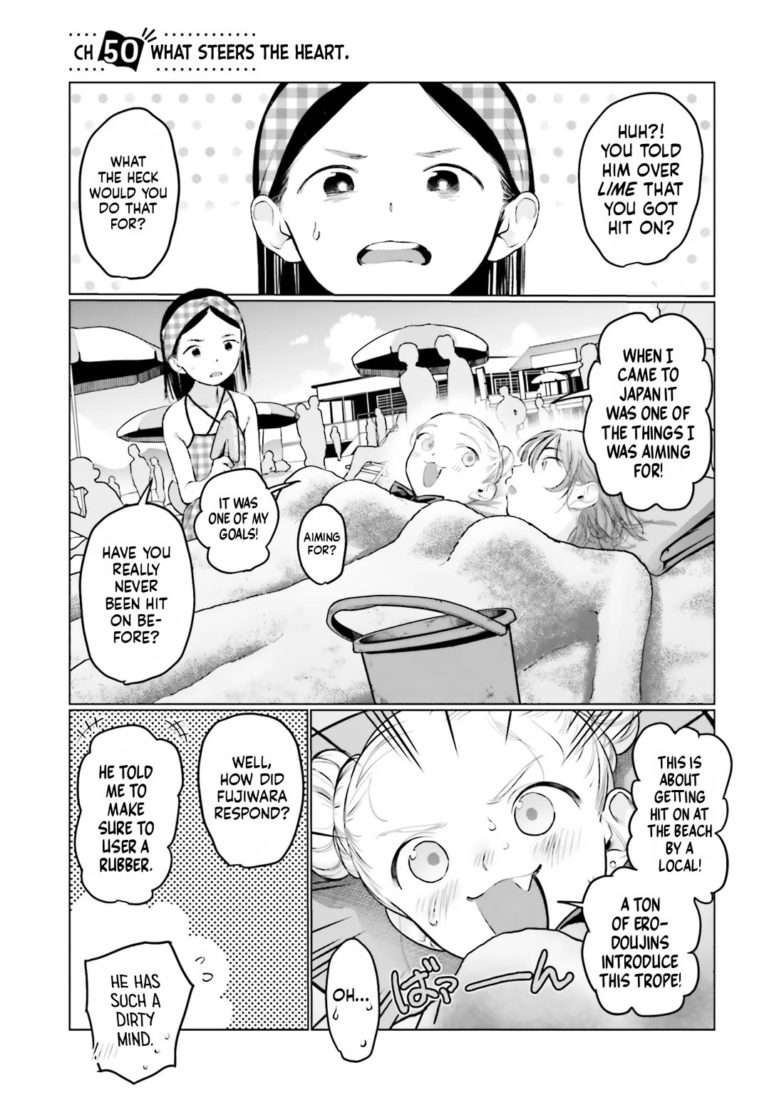 JC Sasha and Her Otaku Classmate Chapter 50 page 1 - Chapter 50: What Steers the Heart.
