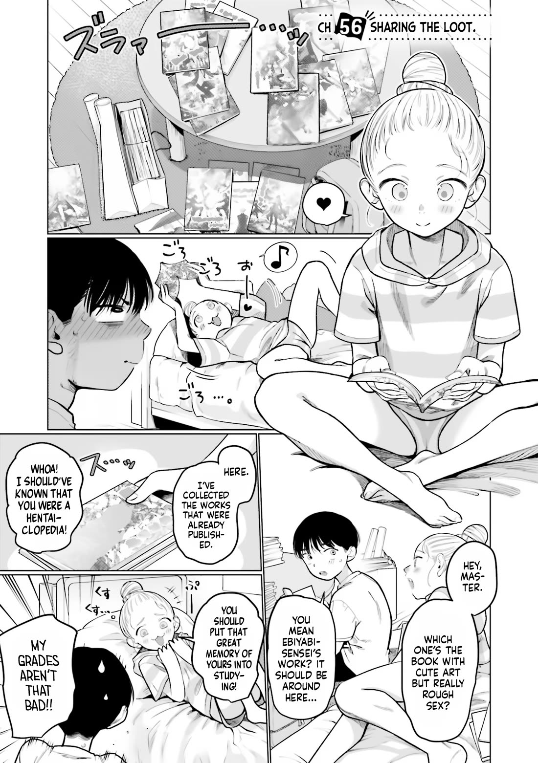 JC Sasha and Her Otaku Classmate Chapter 56 page 1 - Chapter 56: Sharing the Loot.