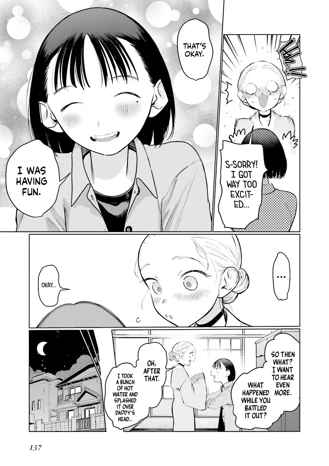 JC Sasha and Her Otaku Classmate Chapter 57 page 5 - Chapter 57: A Blonde-Haired, Blue-Eyed Girl Wearing a Kimono.