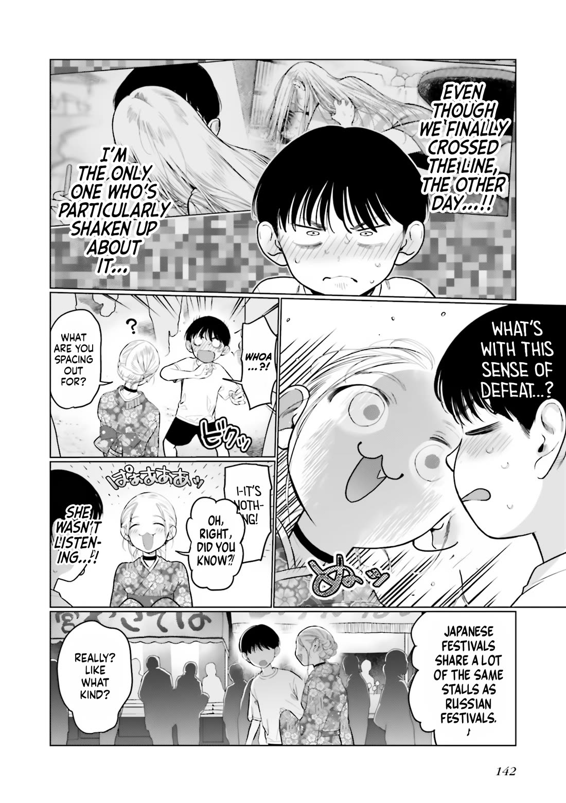 JC Sasha and Her Otaku Classmate Chapter 58 page 2 - Chapter 58: Stall Food at the Festival is So Yummy.