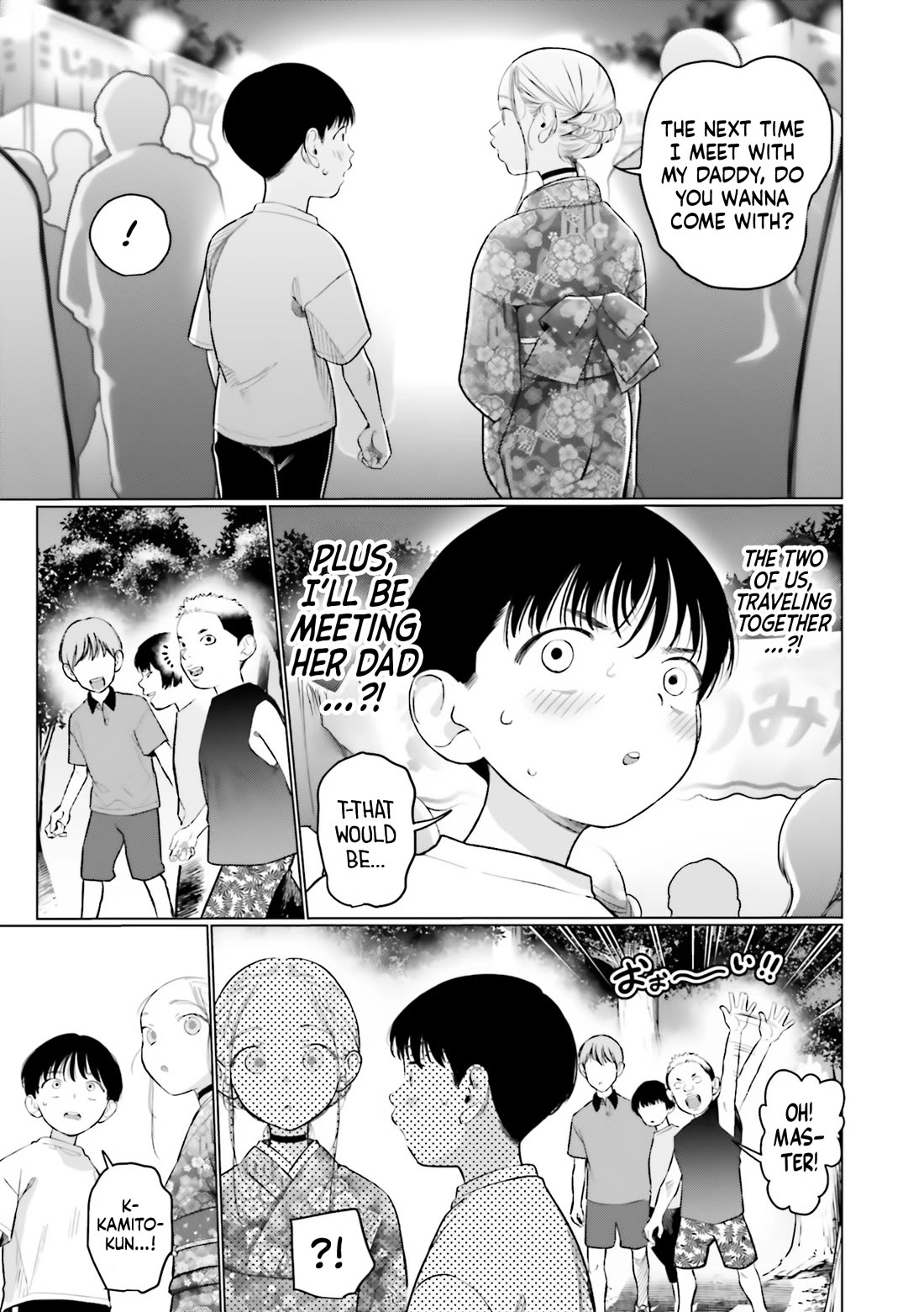 JC Sasha and Her Otaku Classmate Chapter 58 page 5 - Chapter 58: Stall Food at the Festival is So Yummy.