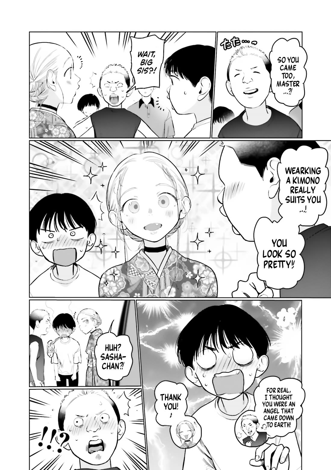 JC Sasha and Her Otaku Classmate Chapter 58 page 6 - Chapter 58: Stall Food at the Festival is So Yummy.