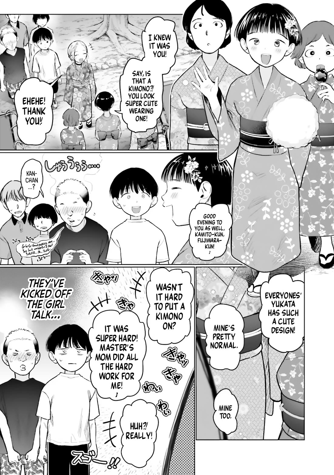 JC Sasha and Her Otaku Classmate Chapter 58 page 7 - Chapter 58: Stall Food at the Festival is So Yummy.