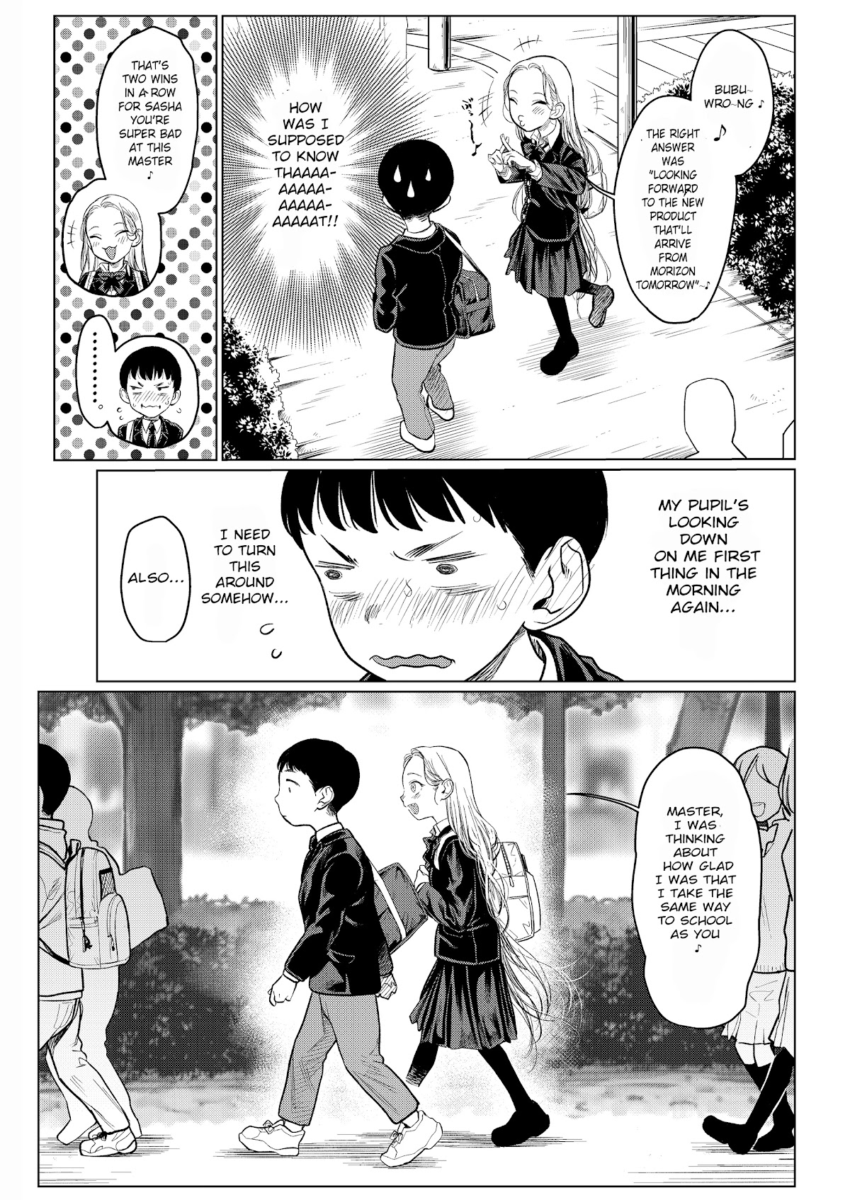 JC Sasha and Her Otaku Classmate Chapter 6 page 7 - Chapter 6: Morning Meeting