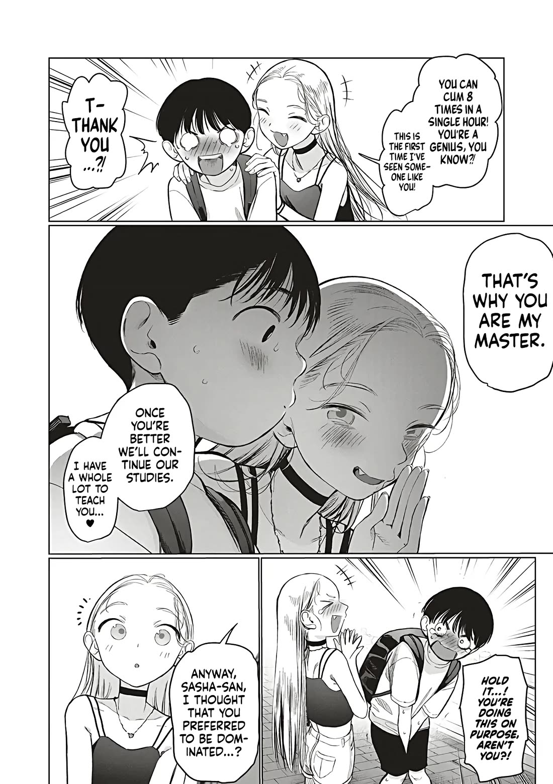 JC Sasha and Her Otaku Classmate Chapter 60 page 4 - Chapter 60: The Chase.