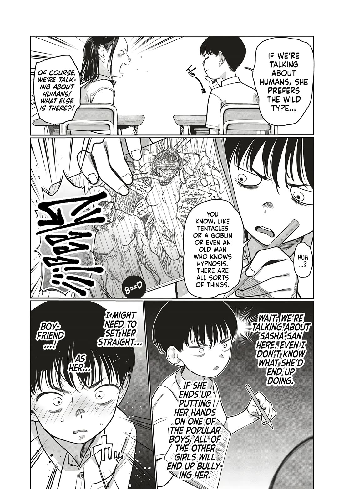 JC Sasha and Her Otaku Classmate Chapter 61 page 5 - Chapter 61: However.