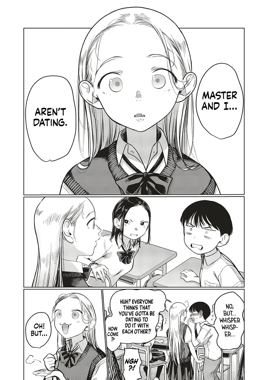JC Sasha and Her Otaku Classmate Chapter 61 page 6 - Chapter 61: However.