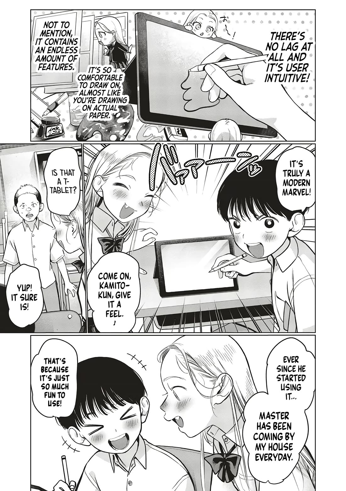 JC Sasha and Her Otaku Classmate Chapter 62 page 3 - Chapter 62: I Don't Want to Stop Touching It.