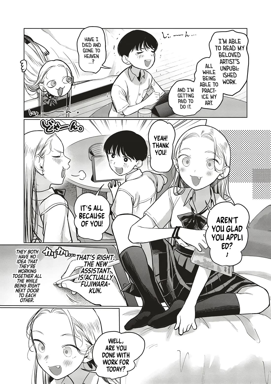 JC Sasha and Her Otaku Classmate Chapter 64 page 5 - Chapter 64: Yumenomi-Sensei's Awful Habit.