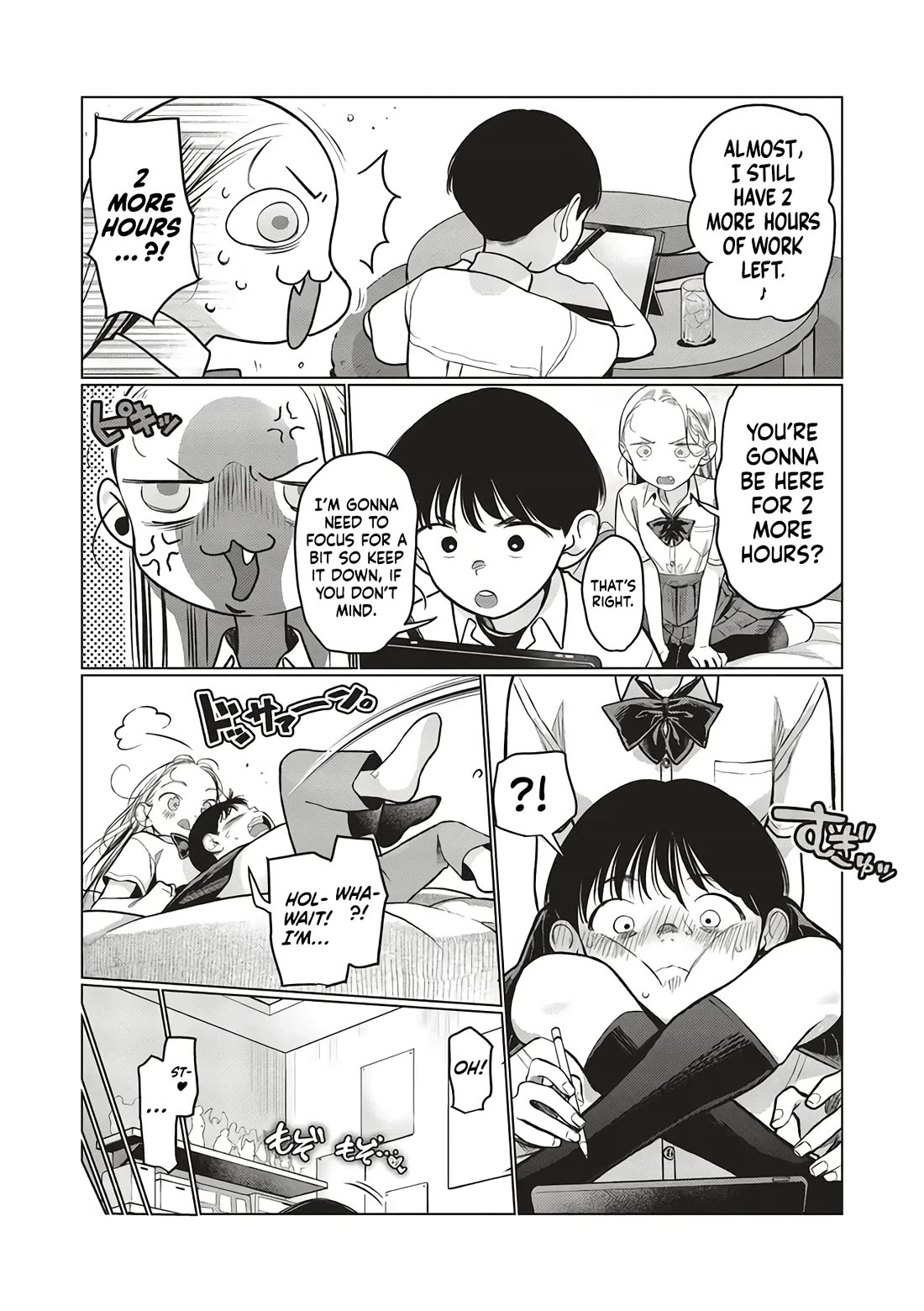 JC Sasha and Her Otaku Classmate Chapter 64 page 6 - Chapter 64: Yumenomi-Sensei's Awful Habit.