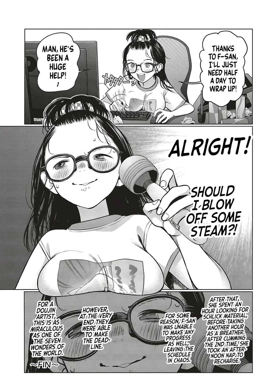 JC Sasha and Her Otaku Classmate Chapter 64 page 7 - Chapter 64: Yumenomi-Sensei's Awful Habit.