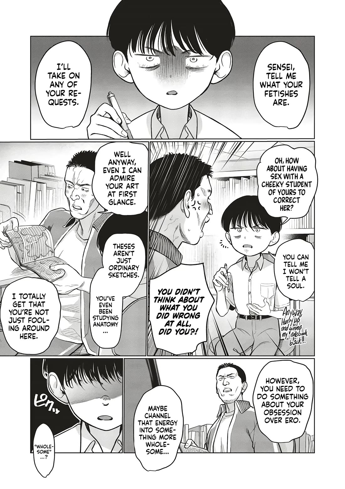 JC Sasha and Her Otaku Classmate Chapter 66 page 3 - Chapter 66: Once You're In, You'll Want to Come.