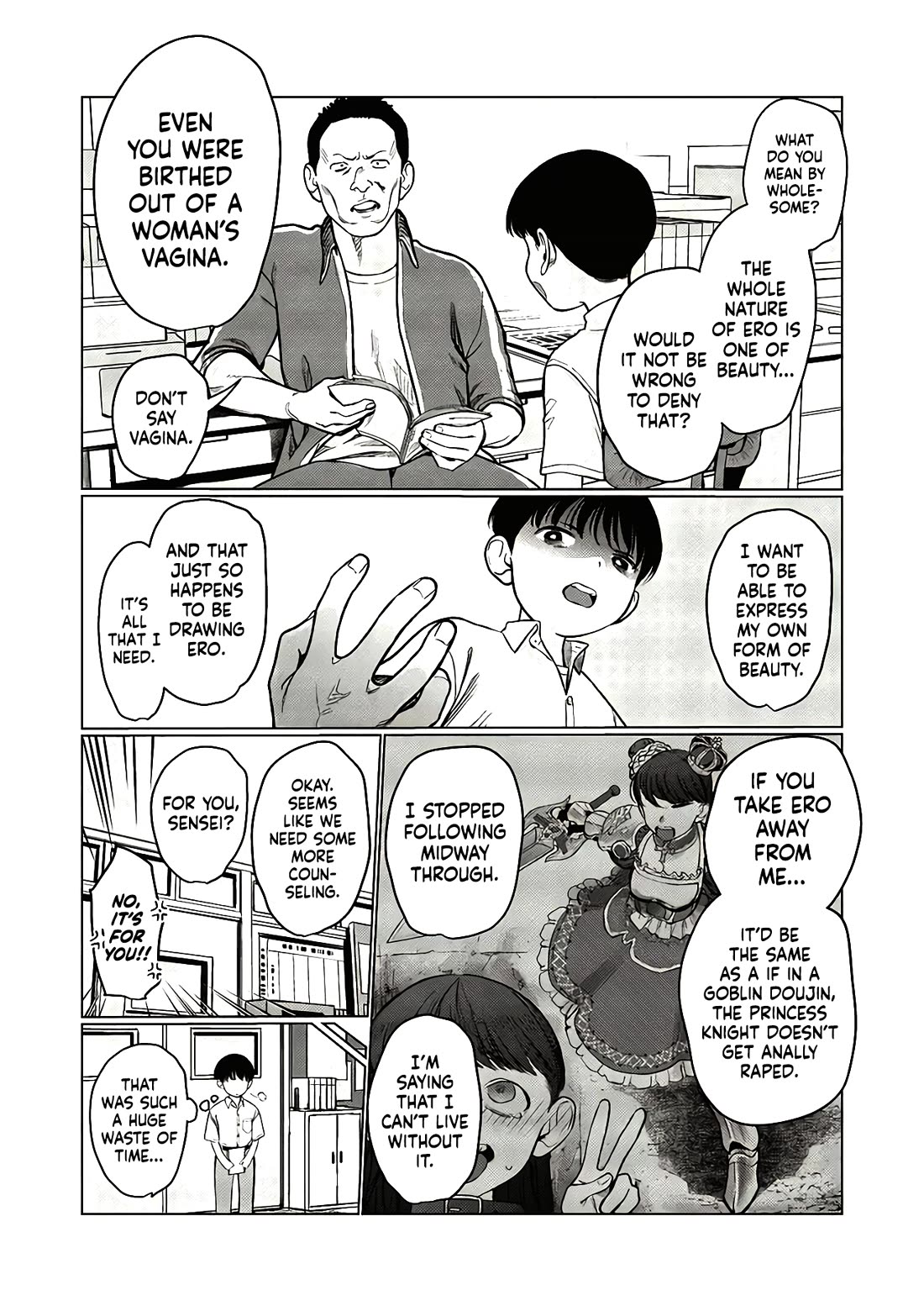 JC Sasha and Her Otaku Classmate Chapter 66 page 4 - Chapter 66: Once You're In, You'll Want to Come.