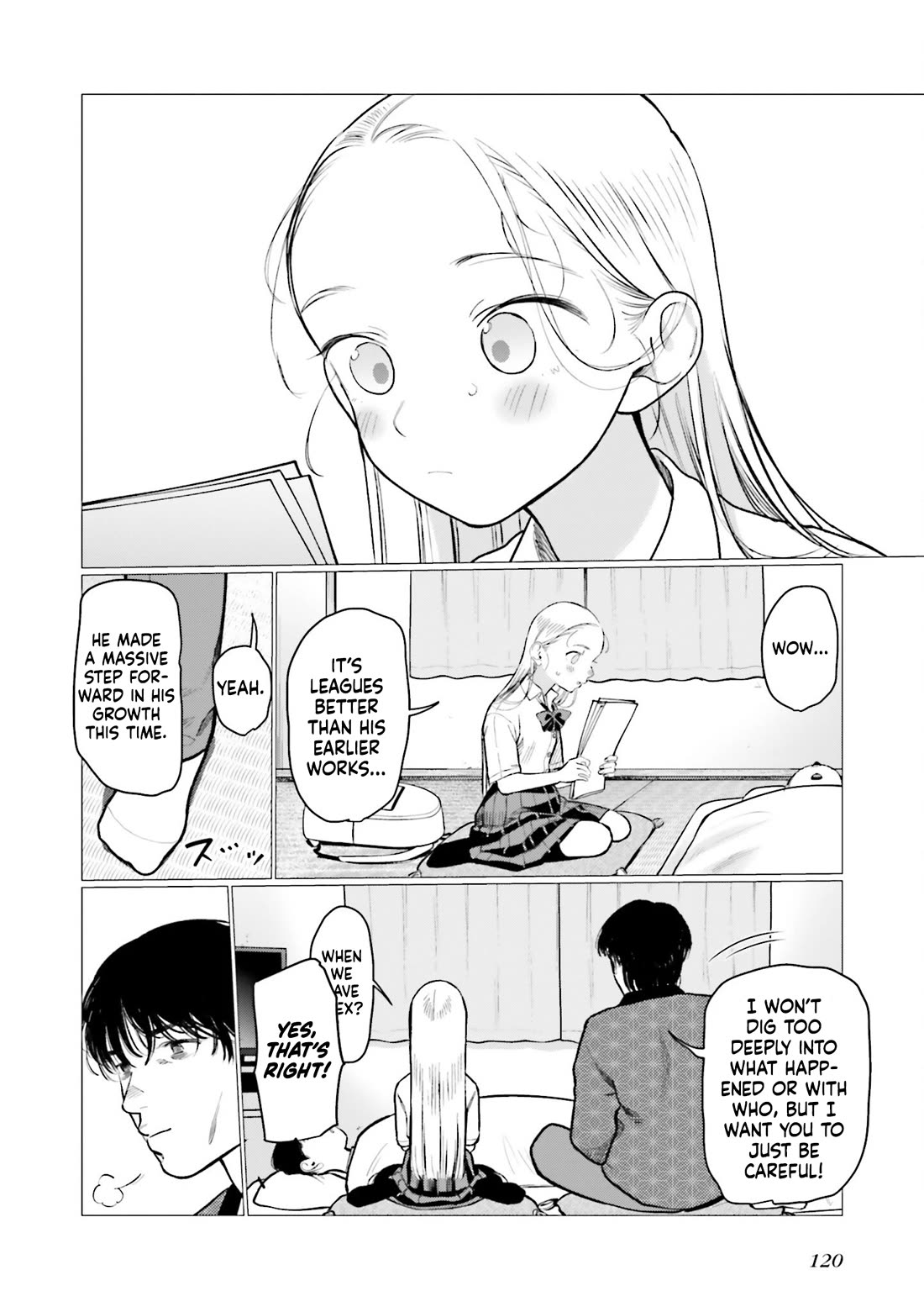 JC Sasha and Her Otaku Classmate Chapter 73 page 6 - Chapter 73: Post-Nut Clarity.