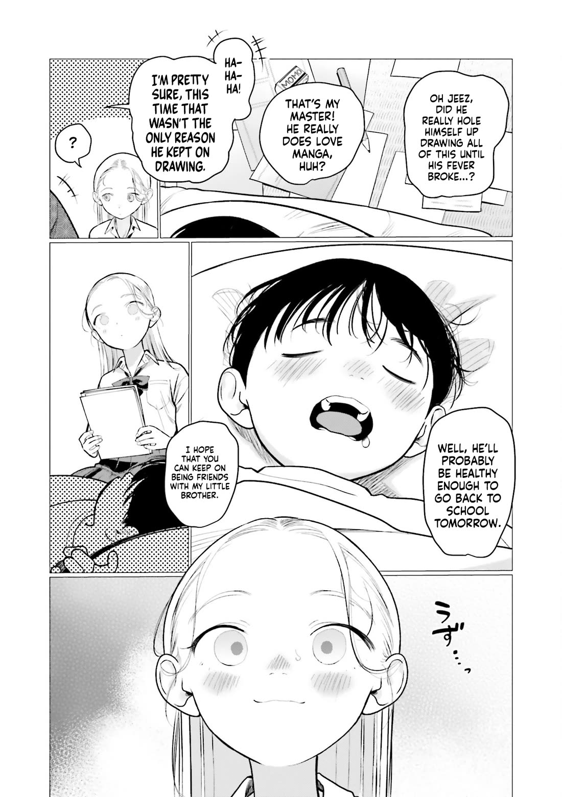 JC Sasha and Her Otaku Classmate Chapter 73 page 7 - Chapter 73: Post-Nut Clarity.