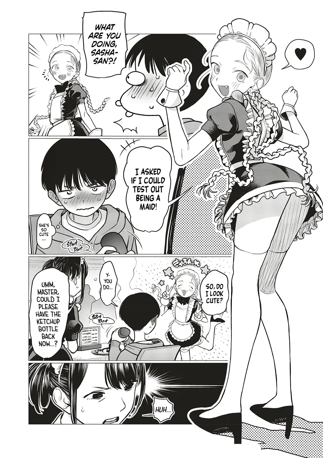 JC Sasha and Her Otaku Classmate Chapter 77 page 6 - Chapter 77: Her Secret ♥ Job. (Part 2)