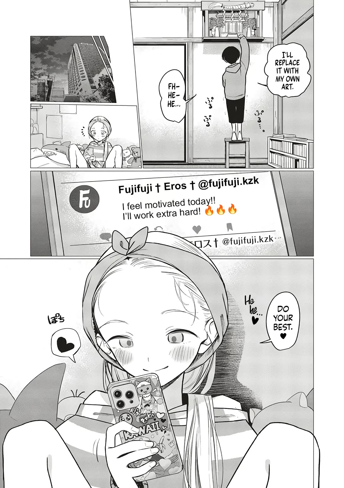 JC Sasha and Her Otaku Classmate Chapter 79 page 6 - Chapter 79: Because I Look Up to Them...