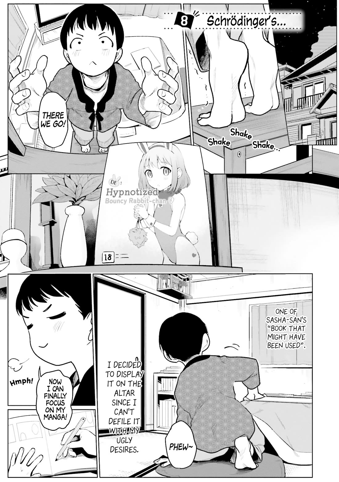 JC Sasha and Her Otaku Classmate Chapter 8 page 1 - Chapter 8: Schrödinger's...