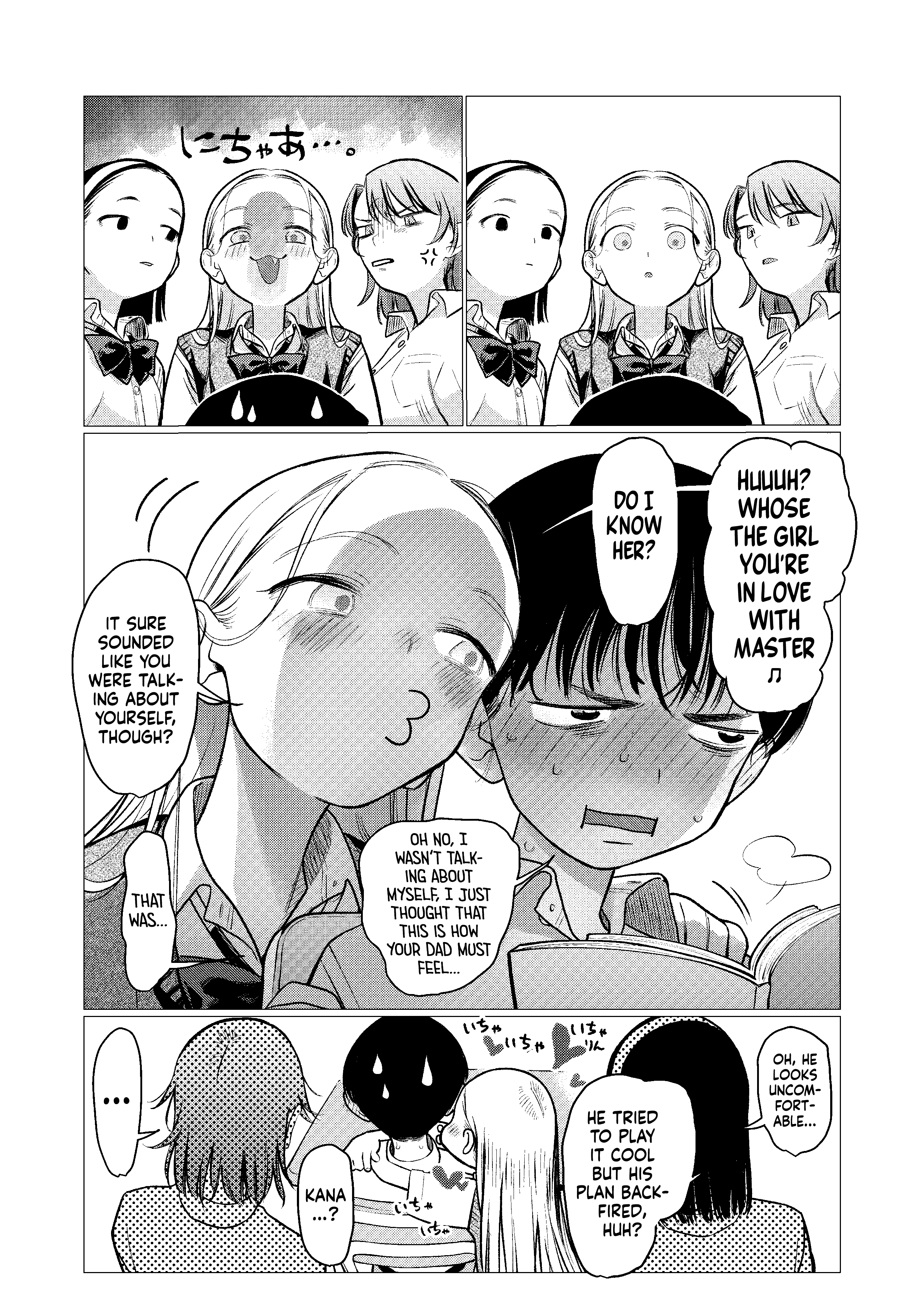 JC Sasha and Her Otaku Classmate Chapter 83 page 4 - Chapter 83: Being Bald Suits A Man.