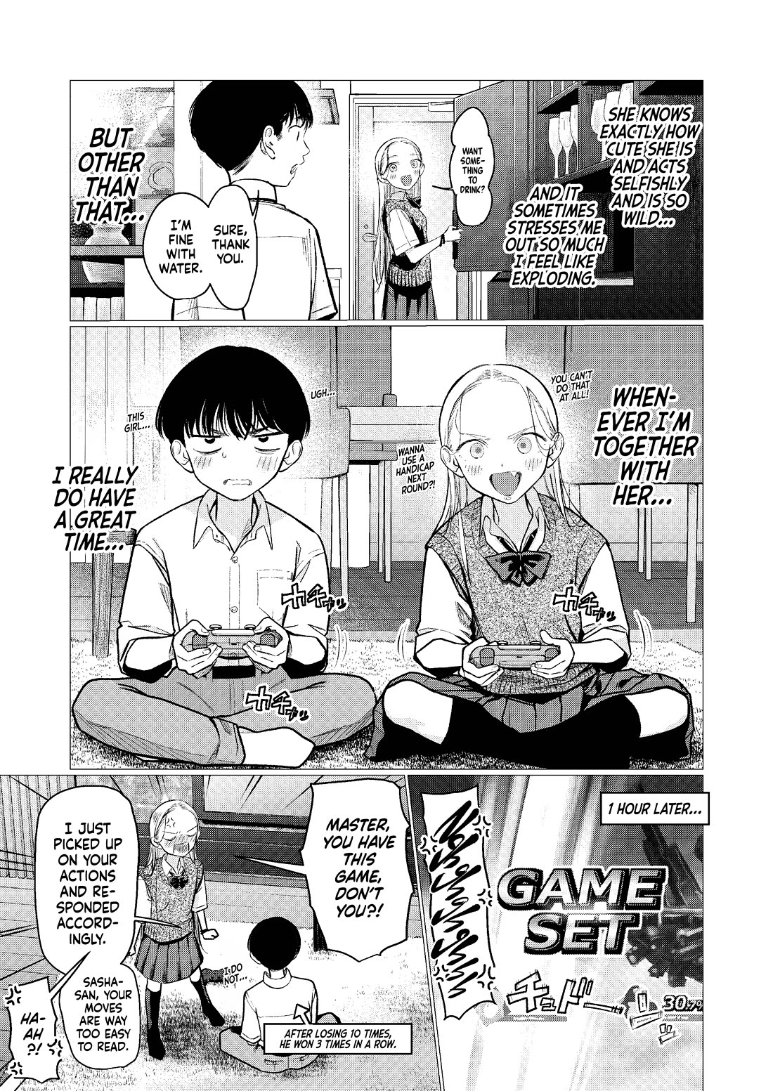 JC Sasha and Her Otaku Classmate Chapter 83 page 6 - Chapter 83: Being Bald Suits A Man.