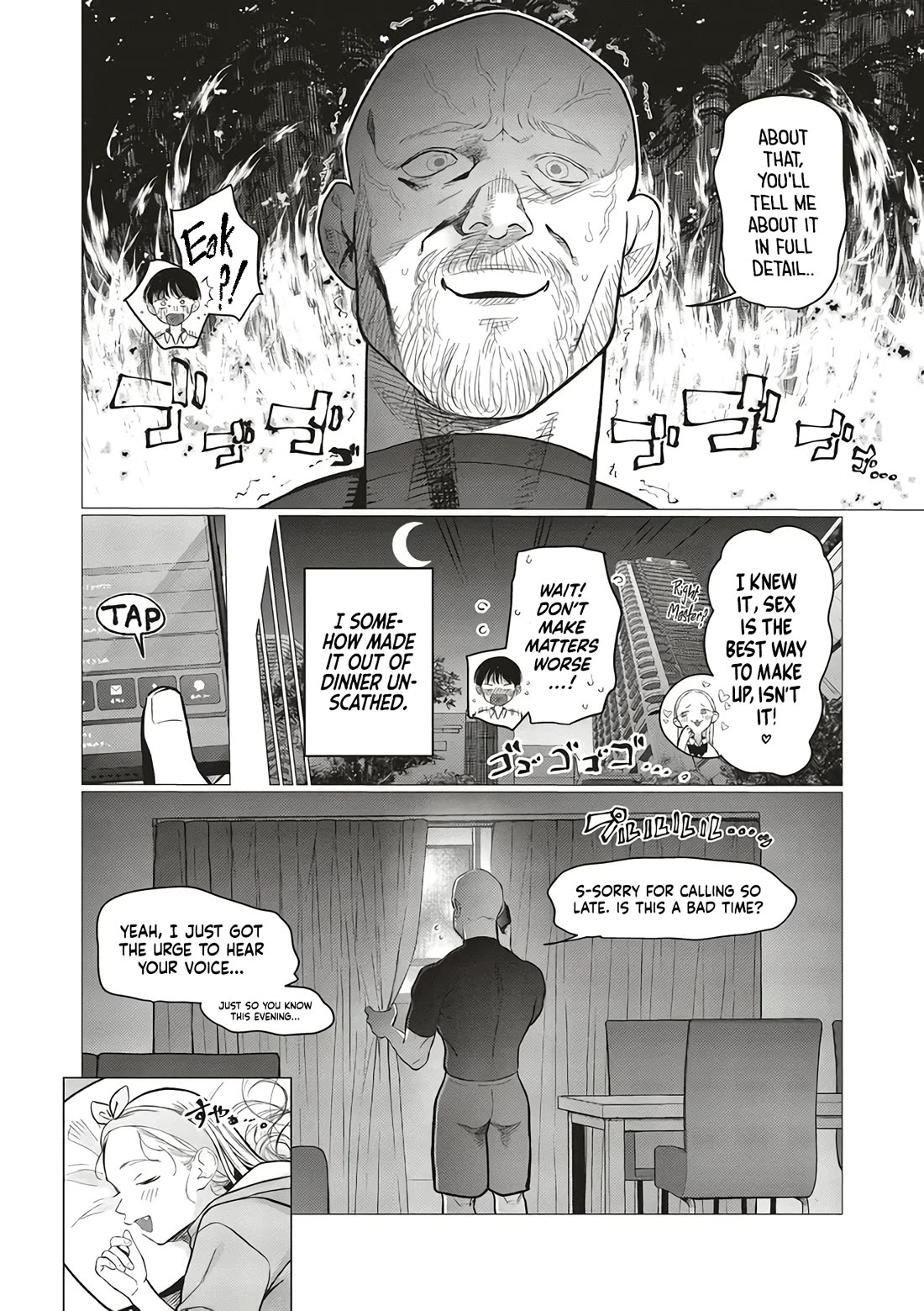 JC Sasha and Her Otaku Classmate Chapter 85 page 10 - Chapter 85: True Feelings At The Dining Table.