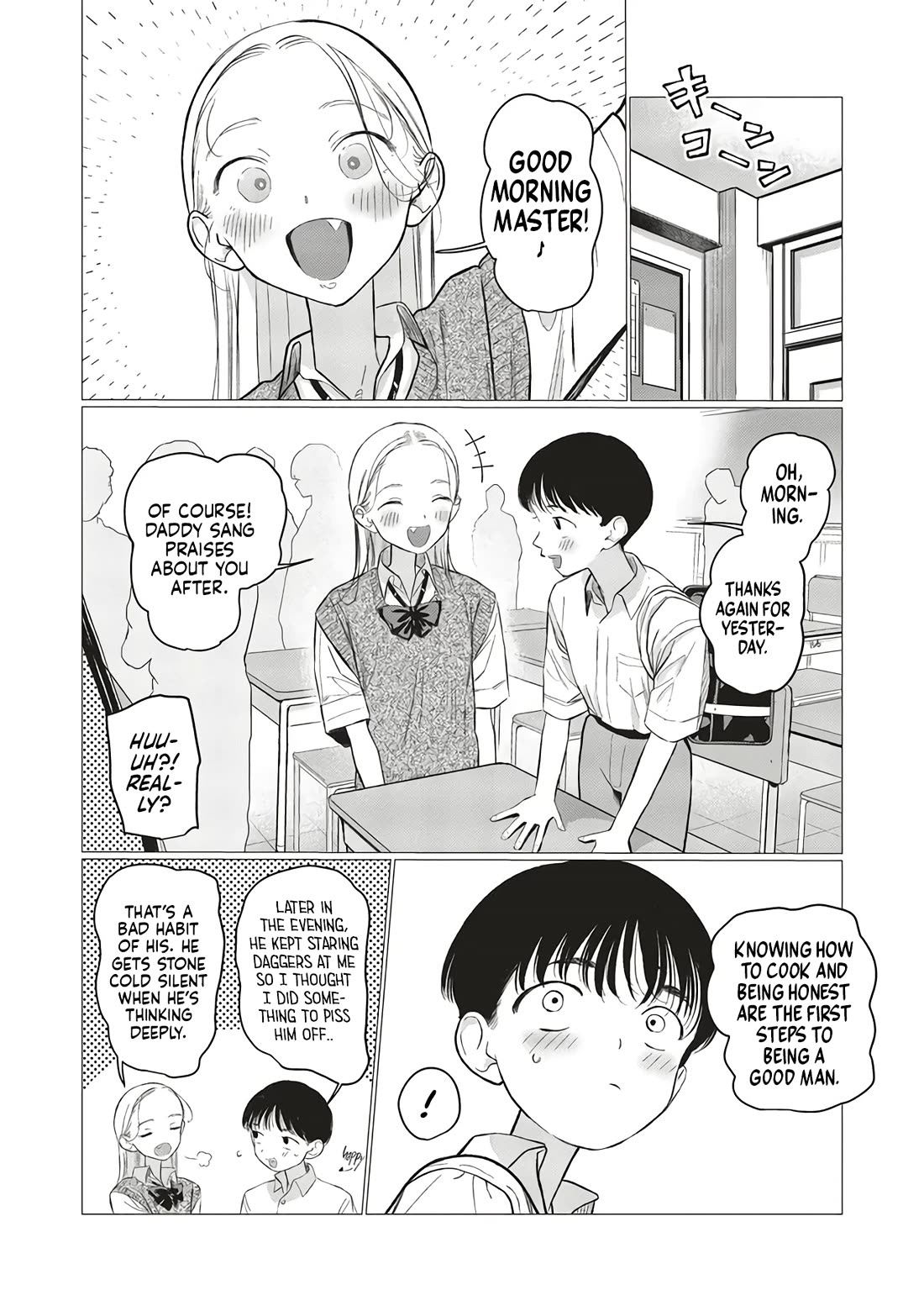 JC Sasha and Her Otaku Classmate Chapter 86 page 2 - Chapter 86: Seems Like He Doesn't Remember How It Tastes.