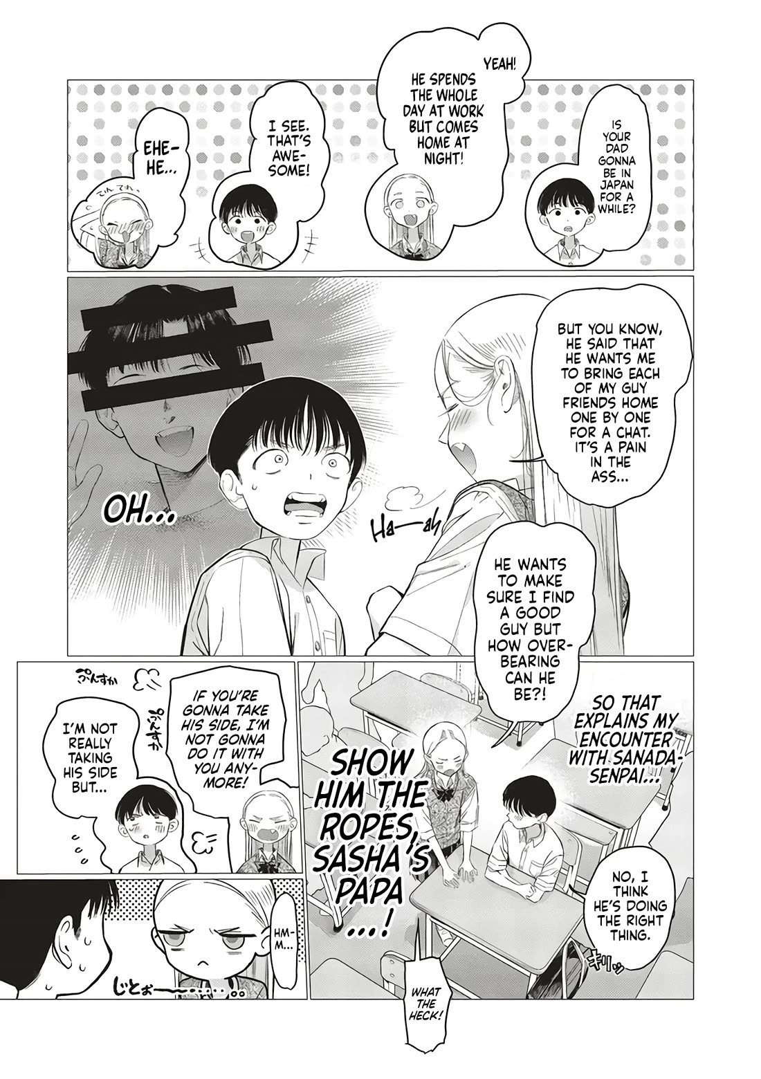 JC Sasha and Her Otaku Classmate Chapter 86 page 3 - Chapter 86: Seems Like He Doesn't Remember How It Tastes.