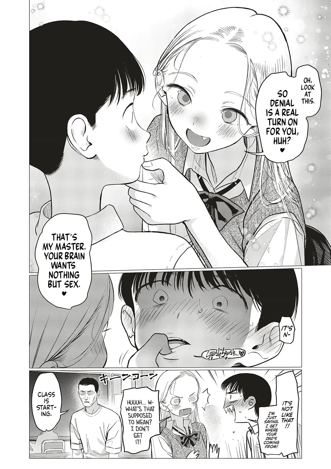 JC Sasha and Her Otaku Classmate Chapter 86 page 4 - Chapter 86: Seems Like He Doesn't Remember How It Tastes.