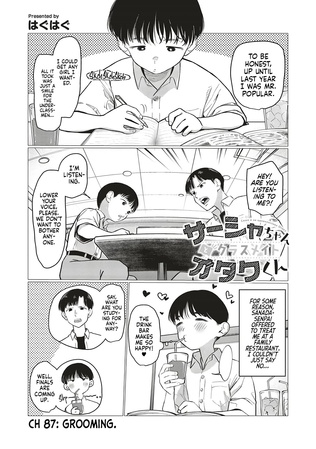 JC Sasha and Her Otaku Classmate Chapter 87 page 1 - Chapter 87: Grooming