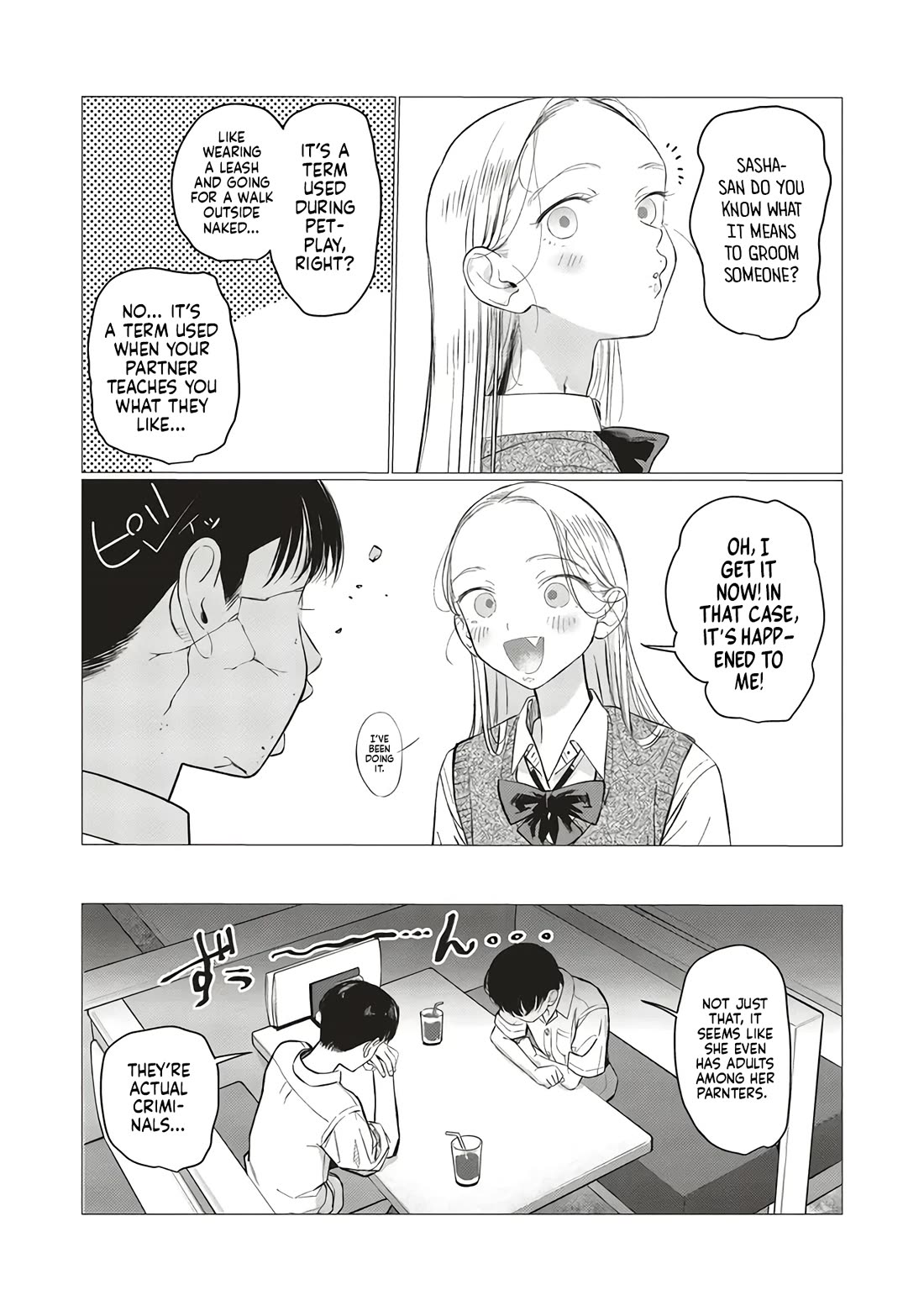 JC Sasha and Her Otaku Classmate Chapter 87 page 11 - Chapter 87: Grooming